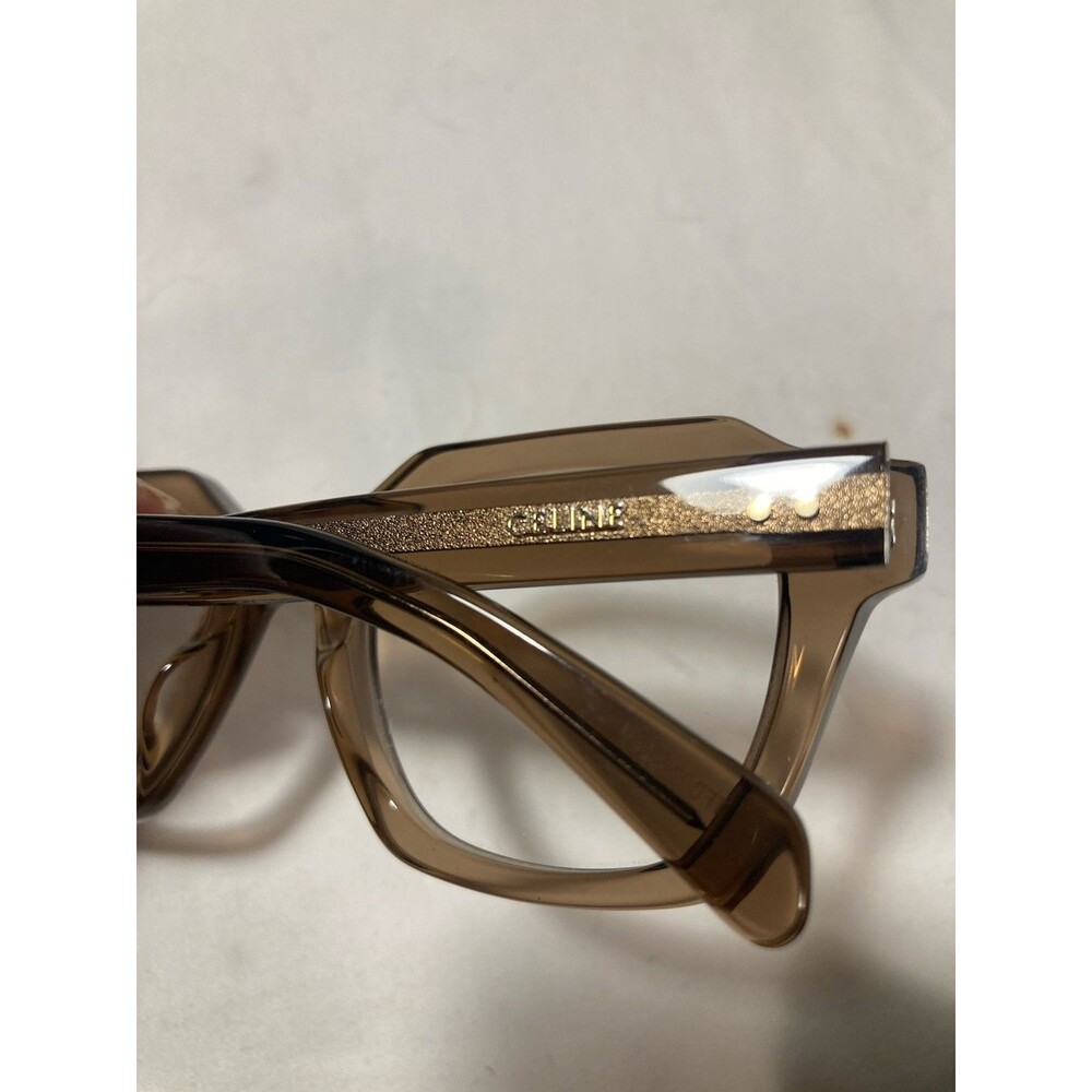 Celine C1501281 Eyeglasses Tortoiseshell Geometric & Case NEW box Eye Glasses - Picture 6 of 10